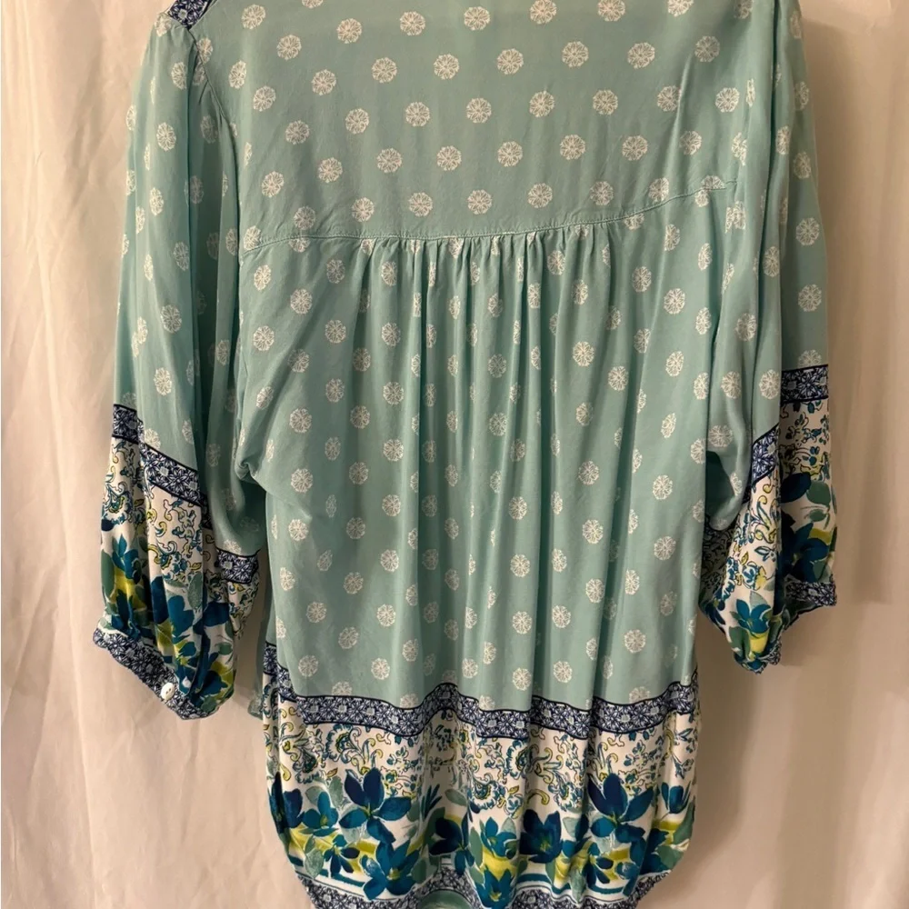 fig and flower charming teal